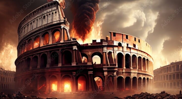 the fall of the Roman empire